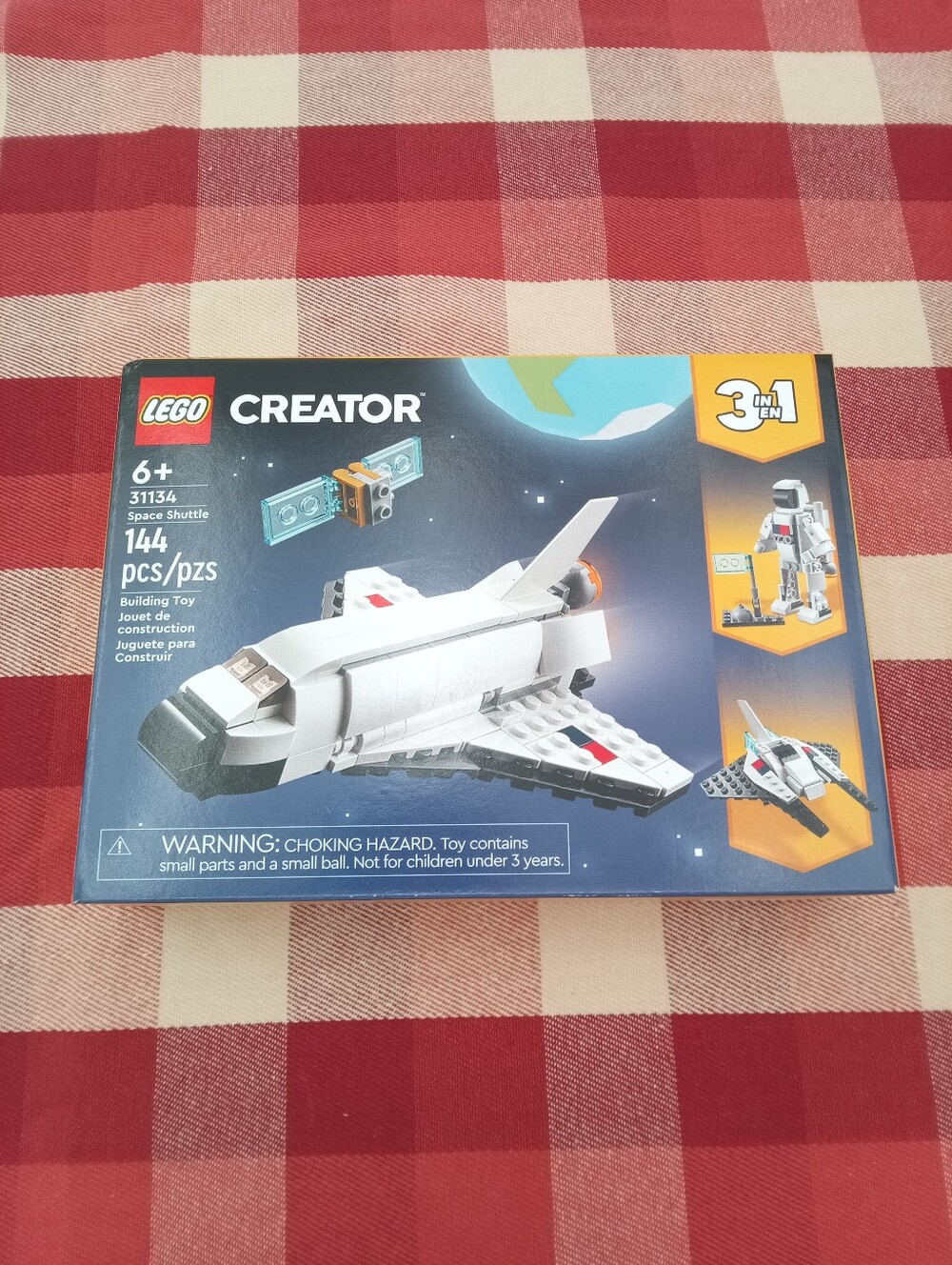 Lego Creator Space Shuttle 3 In 1 NIB